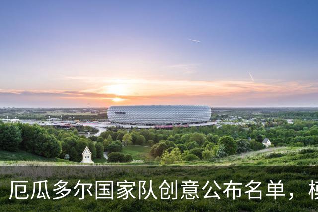 厄瓜多尔国家队创意公布名单，模仿动漫风格
