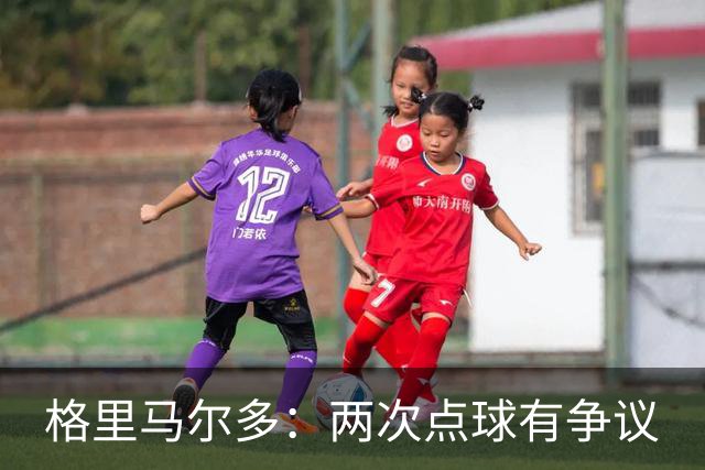 格里马尔多：两次点球有争议